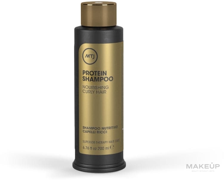 Nourishing Shampoo for Curly Hair - MTJ Cosmetics Superior Therapy Protein Shampoo — photo 200 ml