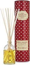 Fragrances, Perfumes, Cosmetics Reed Diffuser - The Country Candle Company Superstars Red Amber & Clove Diffuser