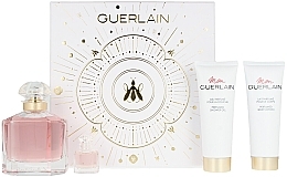 Fragrances, Perfumes, Cosmetics Guerlain Mon Guerlain - Set (edp/100ml + b/lot/75ml + sh/gel/75ml + edp/mini/5ml)