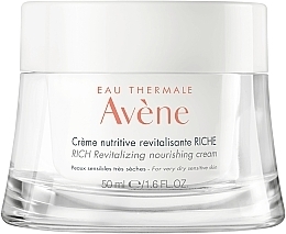 Fragrances, Perfumes, Cosmetics Nourishing Face Cream - Avene Rich Revitalizing Nourishing Cream