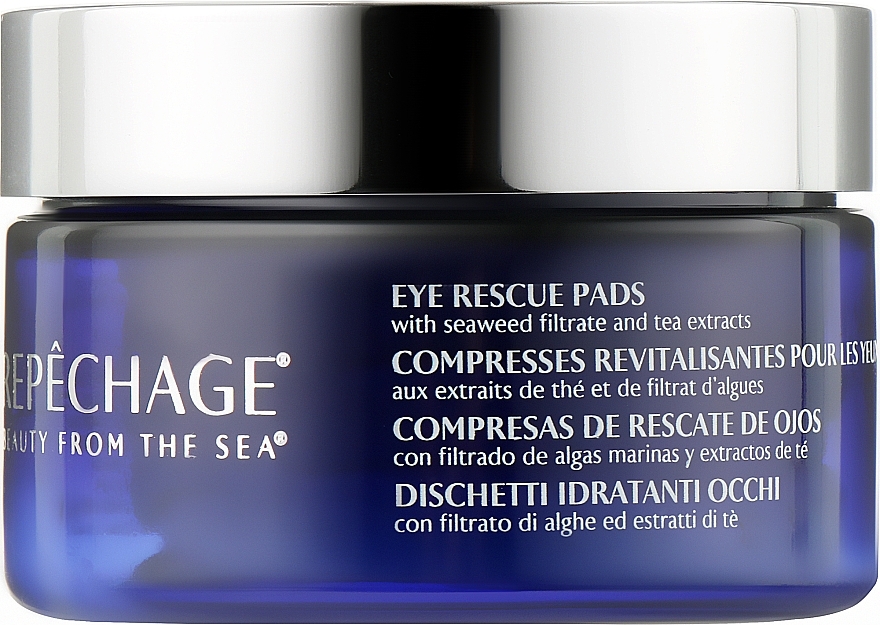 Eye Patches - Repechage Eye Rescue Pads With Seaweed & Natural Tea Extracts — photo N1