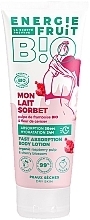 Fragrances, Perfumes, Cosmetics Raspberry & Cherry Blossom Body Lotion - Energie Fruit Organic Milk Sorbet Organic Raspberry Pulple & Cherry Blossom