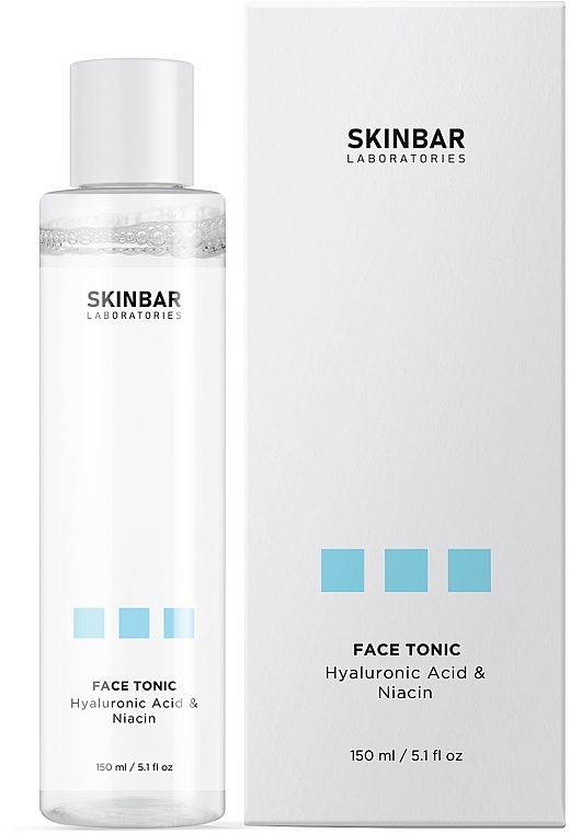 Moisturizing Face Tonic with Hyaluronic Acid & Niacin - SKINBAR Hyaluronic Acid & Niacin Face Tonic — photo N6