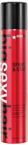 Extra Strong Hold Volume Hair Spray - SexyHair BigSexyHair Spray & Stay All Nighter Hair Spray Intense Hold — photo N1