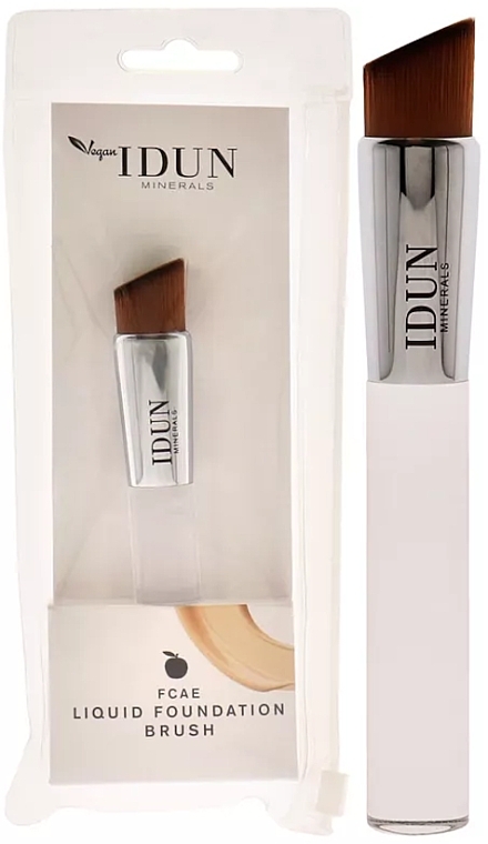 ファンデーション ブラシ - Idun Minerals Face Liquid Foundation Brush — photo N2