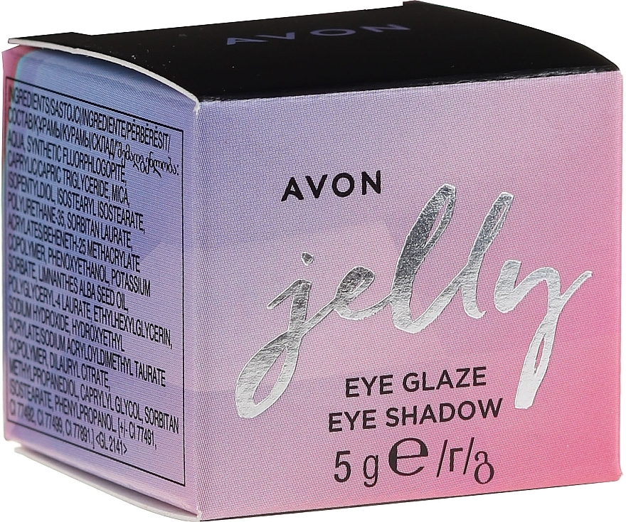 Eyeshadow-Mousse - Avon Jelly Eye Glaze Eye Shadow — photo N1