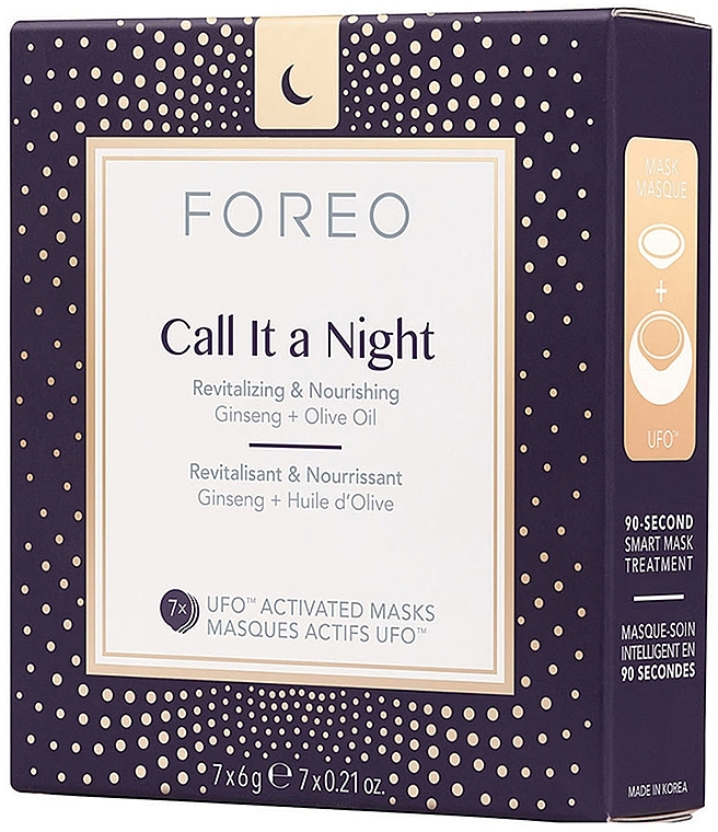Repair Night Face Mask - Foreo Ufo Call It a Night Mask — photo N1