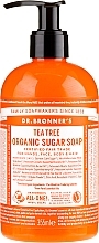 Liquid Sugar Soap "Tea Tree" - Dr. Bronner’s Organic Sugar Soap Tea Tree — photo N1