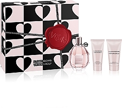 Fragrances, Perfumes, Cosmetics Viktor & Rolf Flowerbomb - Set (edp/100ml + b/lot/50ml + b/cr/40ml)