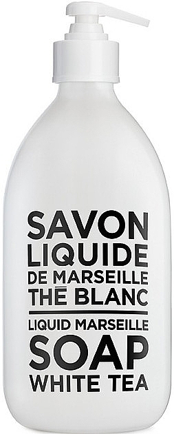 Liquid Soap - Compagnie De Provence Black & White Liquid Marseille Soap White Tea — photo N1