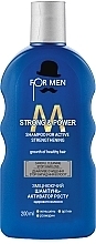 Fragrances, Perfumes, Cosmetics Strengthening Hair Growth Booster Shampoo - For Men Strong & Power Shampoo