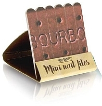 Fragrances, Perfumes, Cosmetics Nail File 'Bourbons' - Mad Beauty Biscuits Mini Nail Files