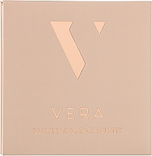 Fragrances, Perfumes, Cosmetics Sculpt & Glow Palette - Vera Beauty Illuminating Face Palette