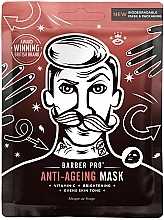 Anti-Aging Face Mask - BarberPro Anti-Ageing Face Sheet Mask — photo N1