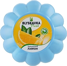 Gel Freshener "Fragrant Lemon" - Blyskavka Fresh — photo N1