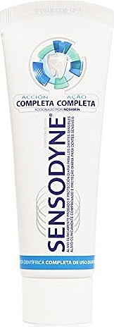 Toothpaste for Sensitive Teeth - Sensodyne Complete Action Toothpaste — photo N2