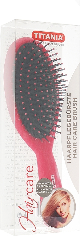 Stylish Massage Hair Brush, 22.5 cm - Titania — photo N1