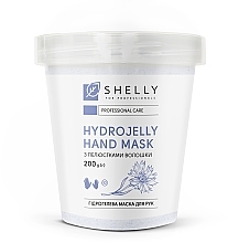 Fragrances, Perfumes, Cosmetics Hydrogel Hand Mask with Cornflower Petals - Shelly Professional Hydrojelly Hand Mask