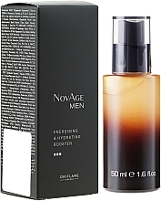 Moisturizing Energising Face Serum - Oriflame NovAge Men Energising & Hydrating Booster — photo N1