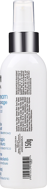Massage Cream with Collagen, Elastin and Hyaluronic Acid - BingoSpa Artline — photo N2