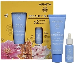 Fragrances, Perfumes, Cosmetics Set - Apivita Aqua Beelicious Set (f/gel-cr/40ml+f/boost/10ml)