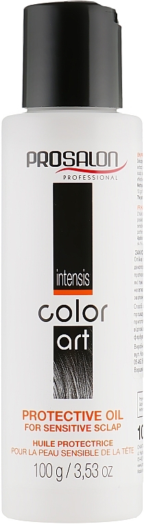 Protective Oil for Sensitive Scalp - Prosalon Intesis Color Art Protective Oil For Sensitive — photo N1
