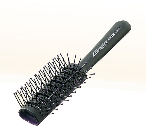 Hair Brush "Tunnel static free", lilac - Comair — photo N1