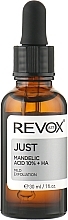 Fragrances, Perfumes, Cosmetics Exfoliating Face Serum - Revox Just Mandelic Acid 10% + HA Mild Exfoliating Serum