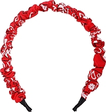 Fragrances, Perfumes, Cosmetics Hair Hoop, FA-5619, red-white - Donegal