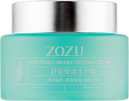 Fragrances, Perfumes, Cosmetics Moisturizing Face Cream - ZOZU Soothing Moisturizing Cream