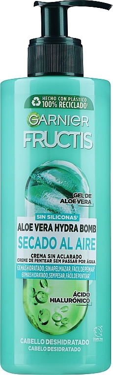 Hair Cream - Garnier Fructis Aloe Air-Dry Cream — photo N3