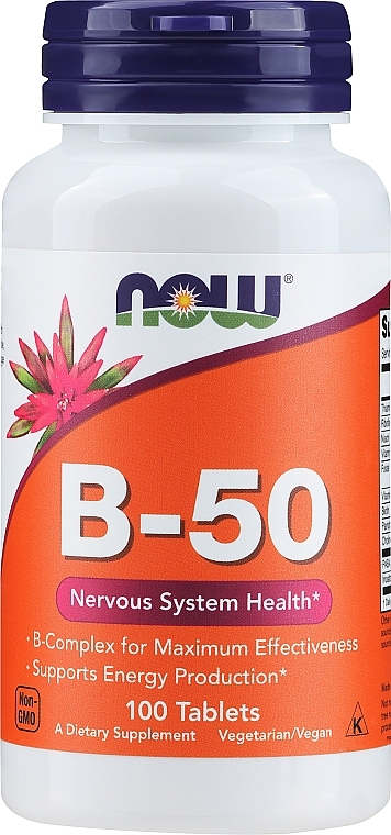 Vitamins B-50 - Now Foods Vitamin B-50 — photo N1