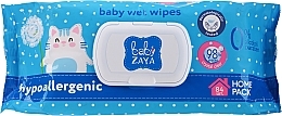 Fragrances, Perfumes, Cosmetics Wet Wipes "Hypoallergenic", 84 pcs - Baby Zaya