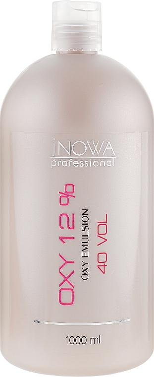 Oxidizing Emulsion - jNOWA Professional OXY 12 % (40 vol) — photo N3