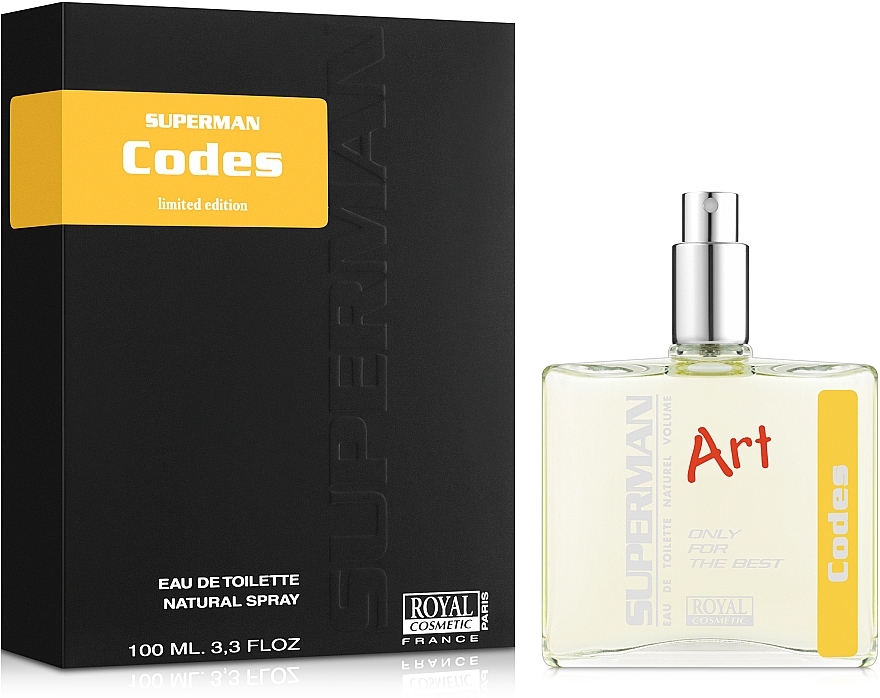 Royal Cosmetic Superman Art Codes - Eau de Parfum — photo N2