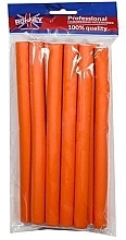 Fragrances, Perfumes, Cosmetics Professional Hair Curlers 16/210, orange - Ronney Professional Flex Rollers