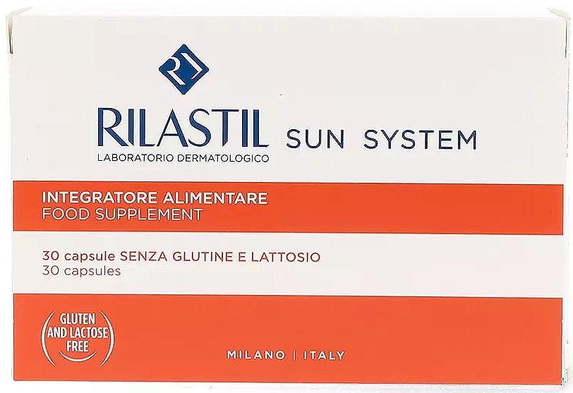 Food Supplement Capsules - Rilastil Sun System Oral Food Supplement Capsules — photo N2