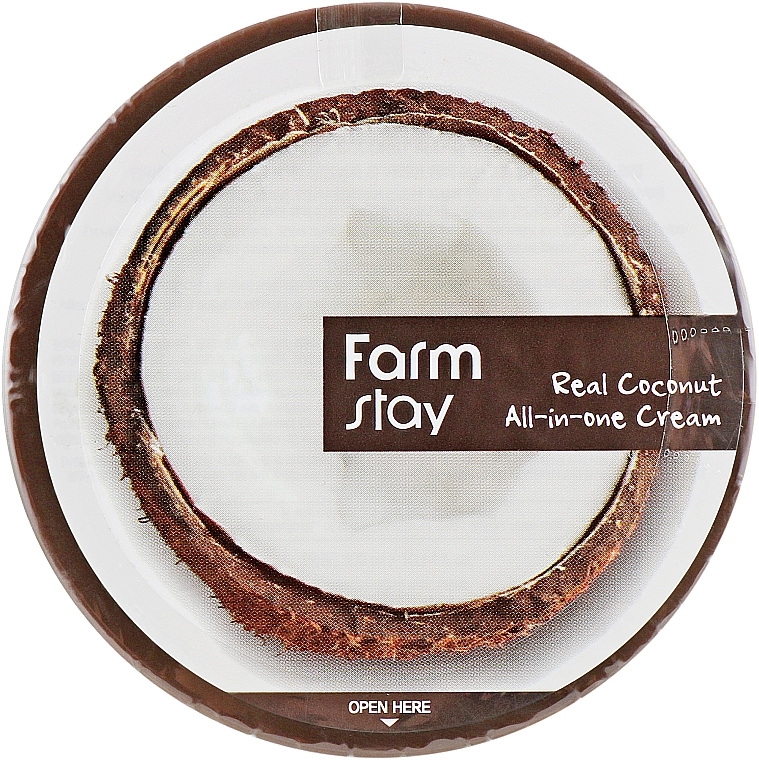 Coconut Face & Body Cream - FarmStay Real Coconut All-In-One Cream — photo N1