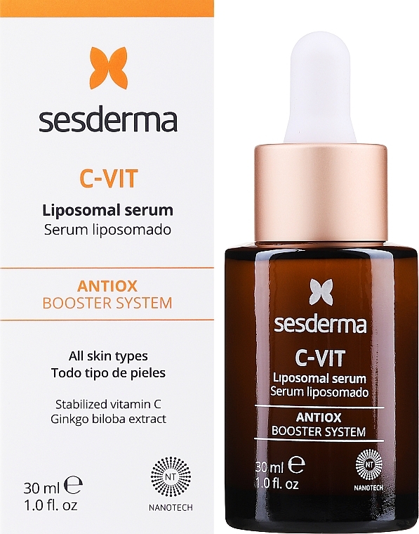 Liposomal Vitamin C Serum - SesDerma Laboratories C-VIT Liposomal Serum — photo N2