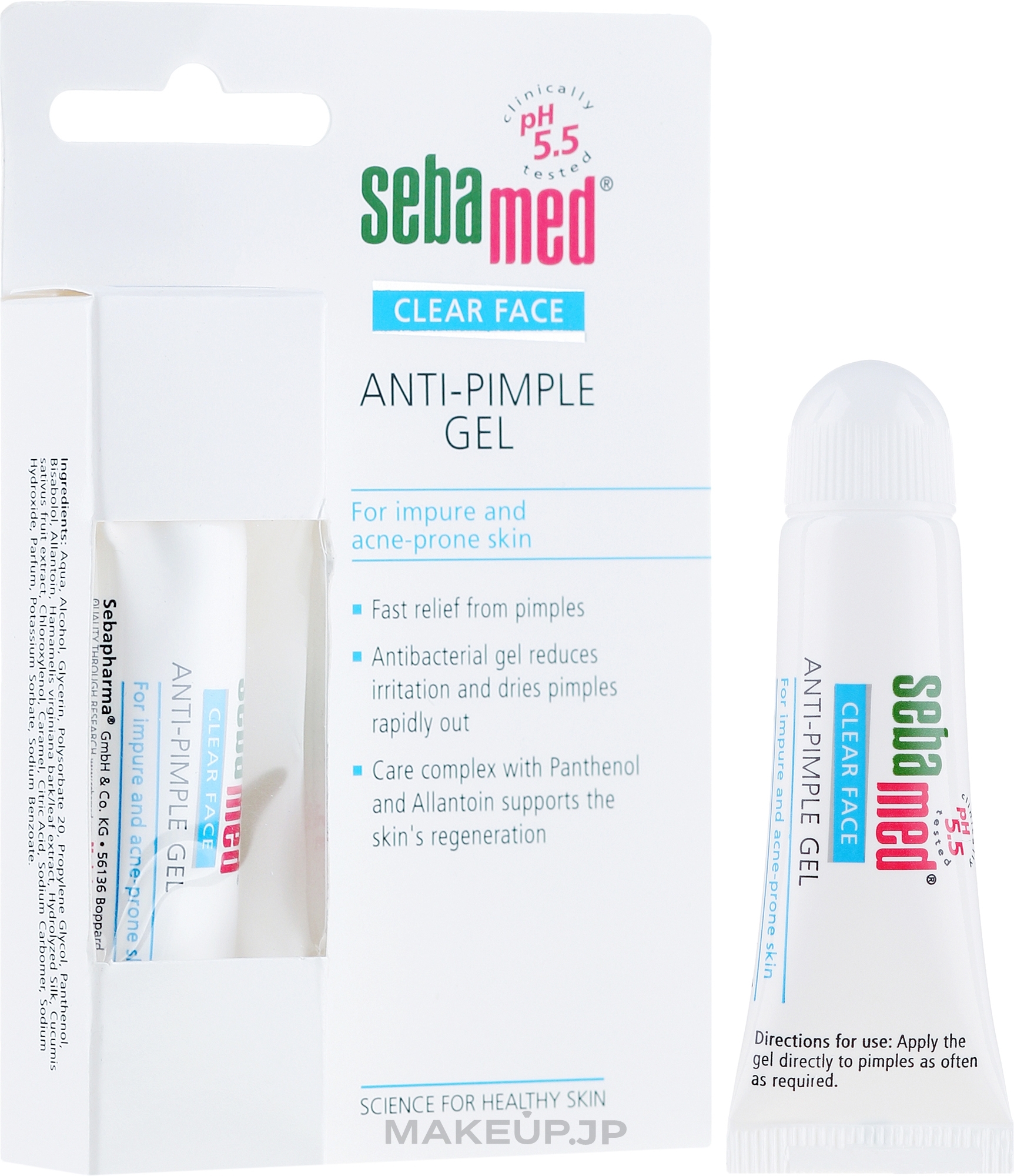 Anti-Pimple Gel Stick - Sebamed Clear Face anti-Pimple Gel Stick — photo 10 ml