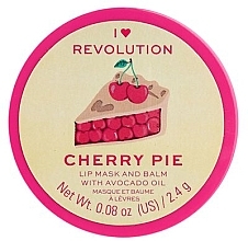 Fragrances, Perfumes, Cosmetics Lip Balm Mask - I Heart Revolution Cherry Pie Lip Mask & Balm 