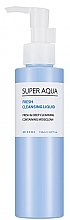 Fragrances, Perfumes, Cosmetics Gentle Foaming Exfoliator - Missha Super Aqua Fresh Cleansing Liquid