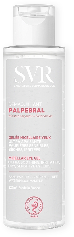 Soothing Makeup Remover Micellar Gel - SVR Palpebral By Topialyse Makeup Remover — photo N1