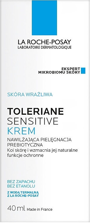 Prebiotic Soothing Moisturizing Face Cream - La Roche-Posay Toleriane Sensitive — photo N4