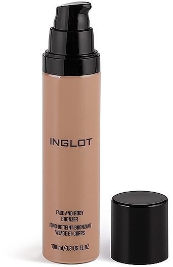 Tanning Face and Body Foundation, 100 ml - Inglot AMC Face And Body Bronzer — photo N2