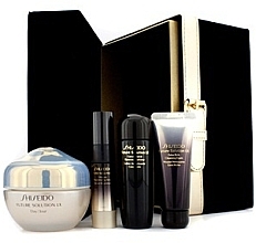 Fragrances, Perfumes, Cosmetics Set - Shiseido Future Solution LX Daytime Protective Cream Set (cr/50ml + con/25ml + foam/15m + ser/5.6ml + box)