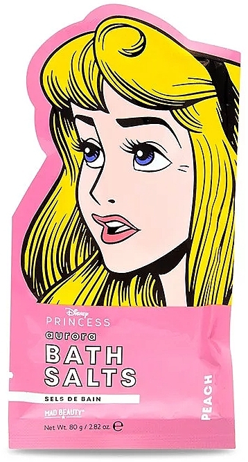 Aurora Bath Salt with Peach Scent - Mad Beauty Disney POP Princess Aurora Bath Salts — photo N1