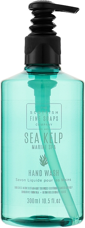 Liquid Hand Soap - Scottish Fine Soaps Sea Kelp Hand Wash Recycled Bottle — photo N1