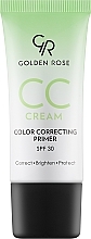 Fragrances, Perfumes, Cosmetics Skin Tone Color Correction CC Cream - Golden Rose CC Cream Color Correcting Primer