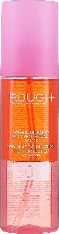 Bi-Phase Anti-Aging Sun Lotion SPF 30 - Rougj+ Solar Biphase Anti-age SPF30 — photo N1